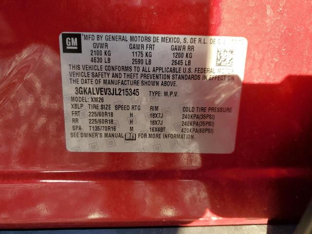 2018 GMC TERRAIN SL - 3GKALVEV3JL215345