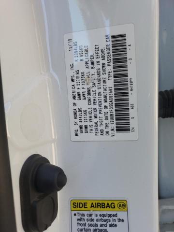 2016 ACURA TLX 19UUB1F35GA003582