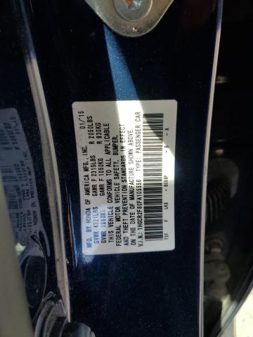 2015 HONDA ACCORD EXL #3293520407