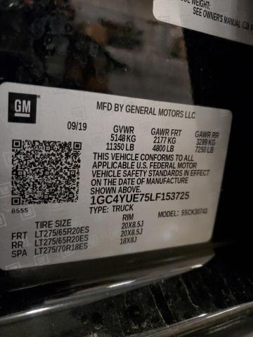 2020 CHEVROLET 3500 1GC4YUE75LF153725