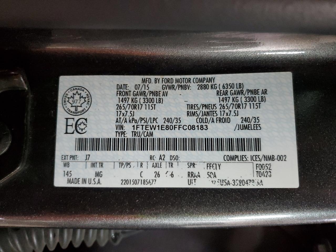 FORD F-150 SUPERCREW