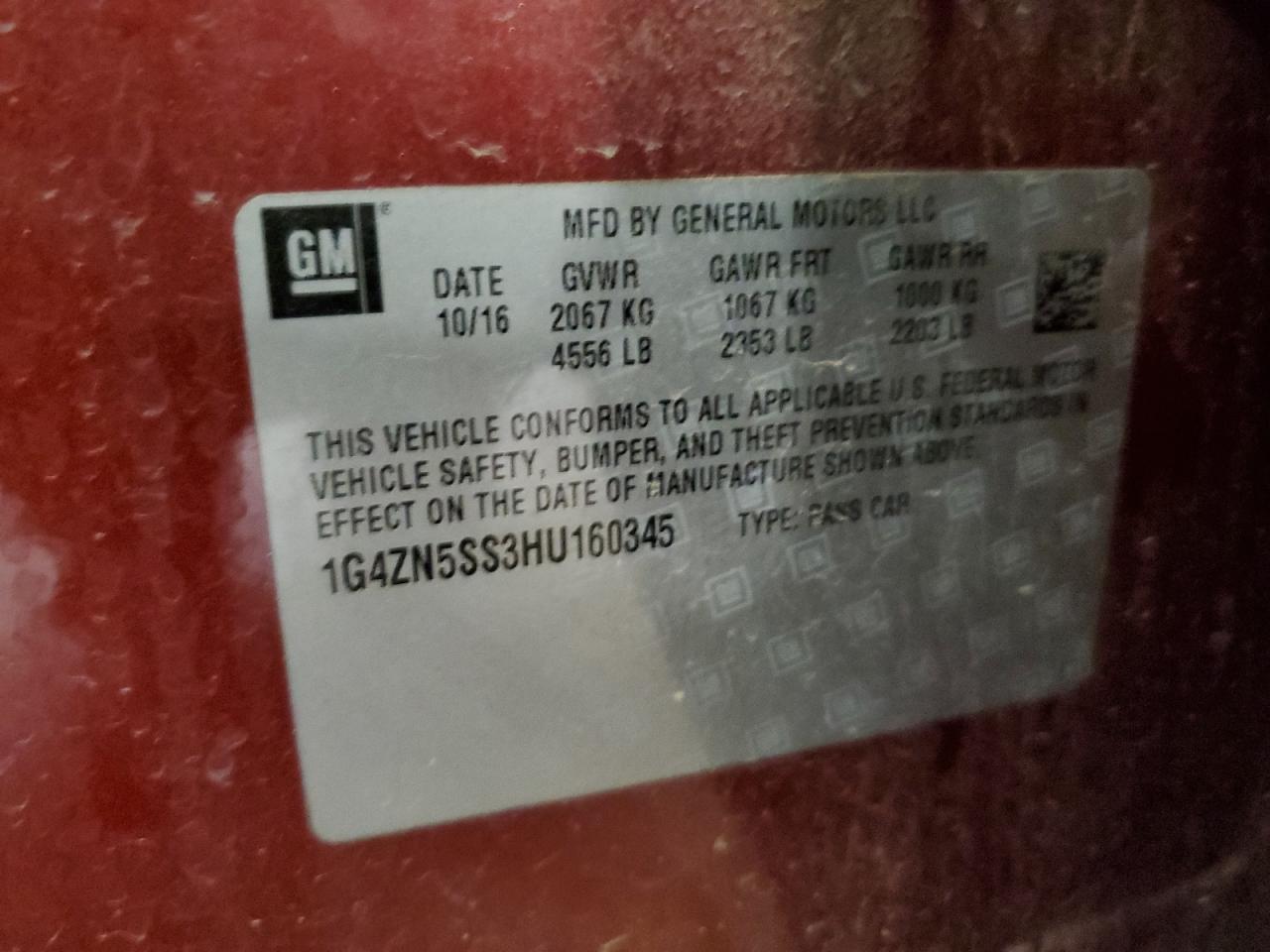 BUICK LACROSSE PREFERRED