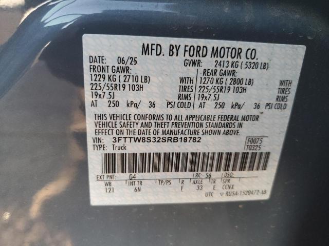 2025 FORD MAVERICK L 3FTTW8S32SRB18782