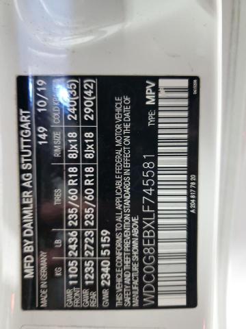 2020 MERCEDES-BENZ GLC 300 4M #3309401969