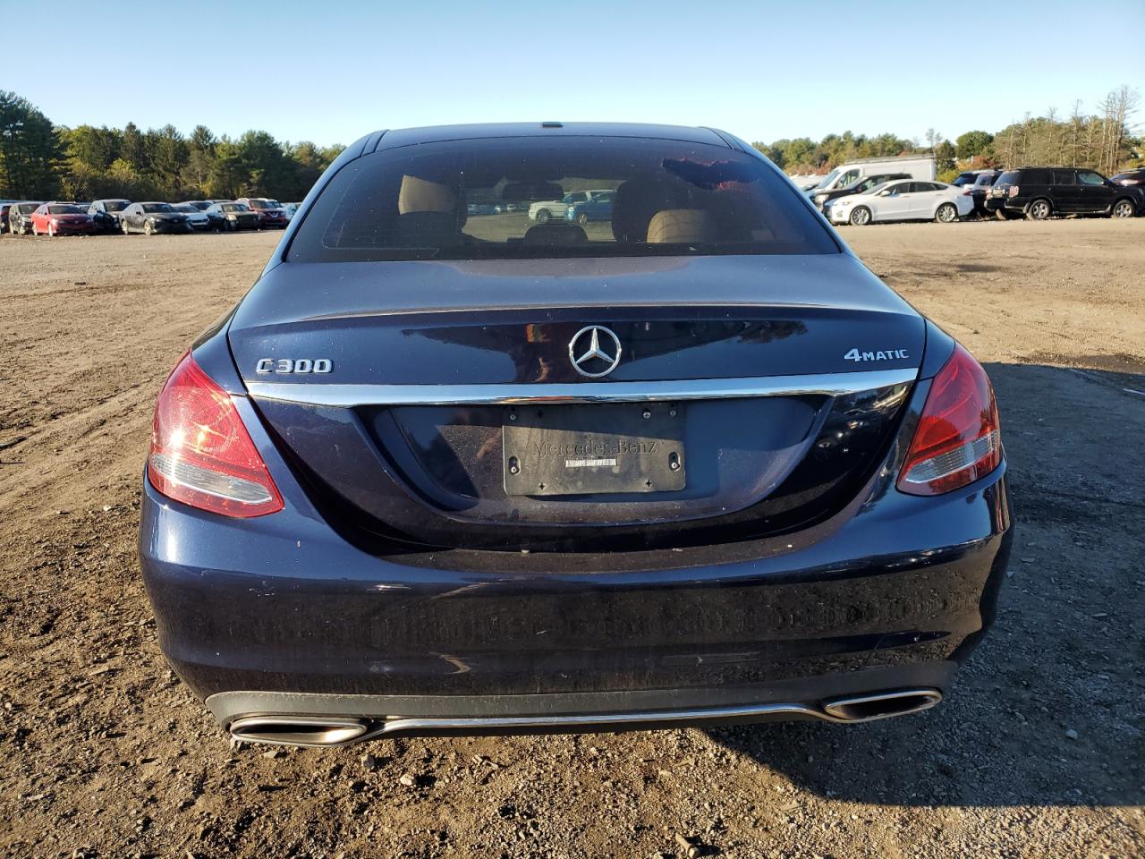 Lot #3311682236 2018 MERCEDES-BENZ C 300 4MAT