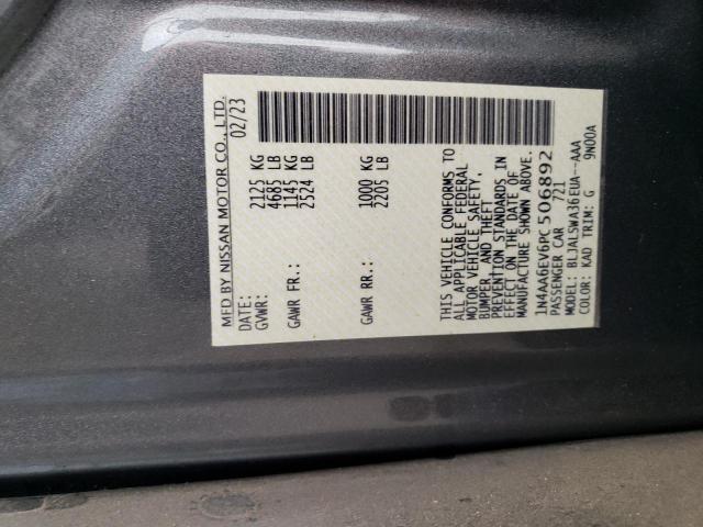 2023 NISSAN MAXIMA SR #3281790891