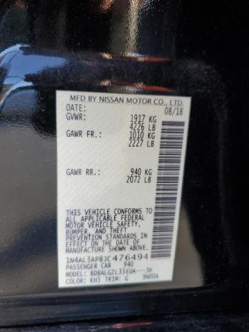 2018 NISSAN ALTIMA - 1N4AL3AP8JC476494