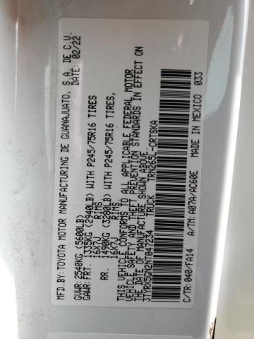 2022 TOYOTA TACOMA ACCESS CAB #3279586251