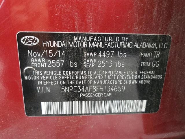 2015 HYUNDAI SONATA SPO - 5NPE34AF8FH134659