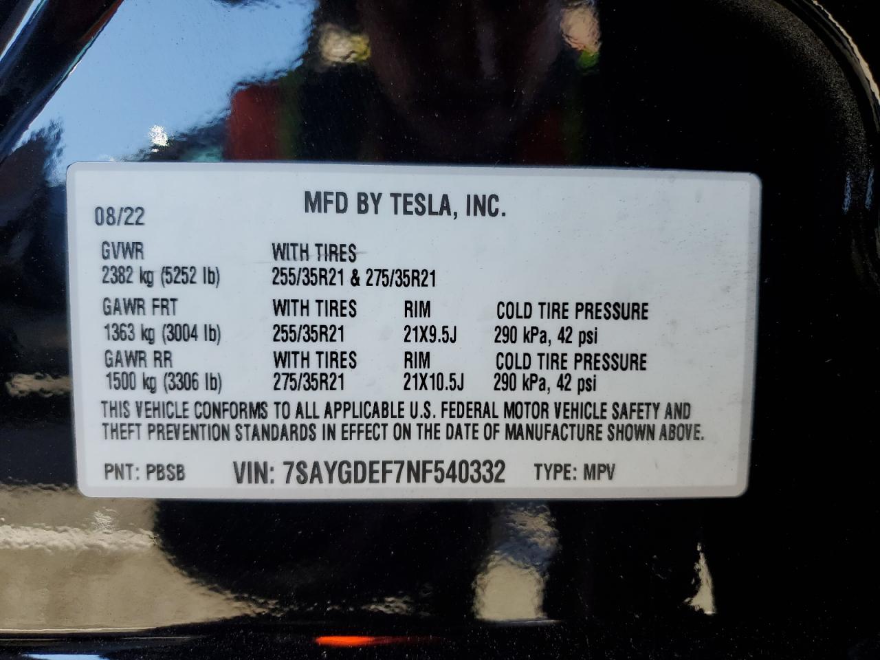 TESLA MODEL Y