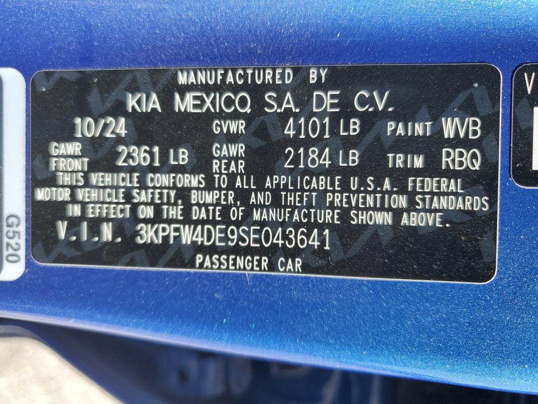 2025 KIA K4 GT LINE #3290380781