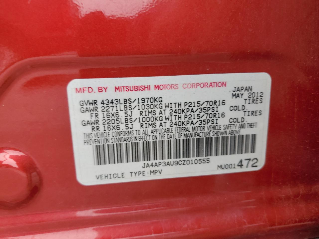 MITSUBISHI OUTLANDER ES