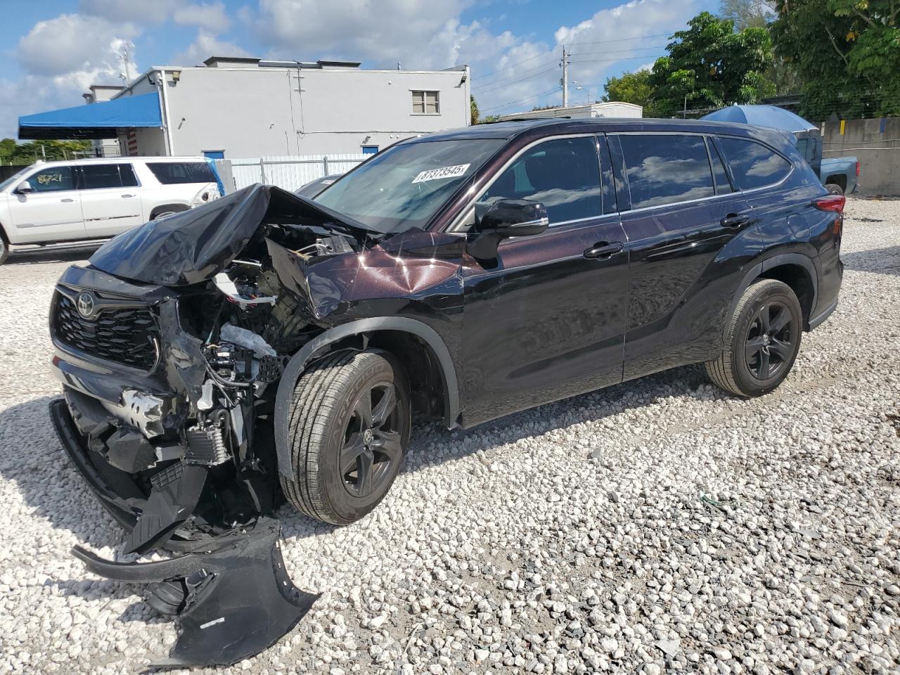 Lot #3291334164 2021 TOYOTA HIGHLANDER