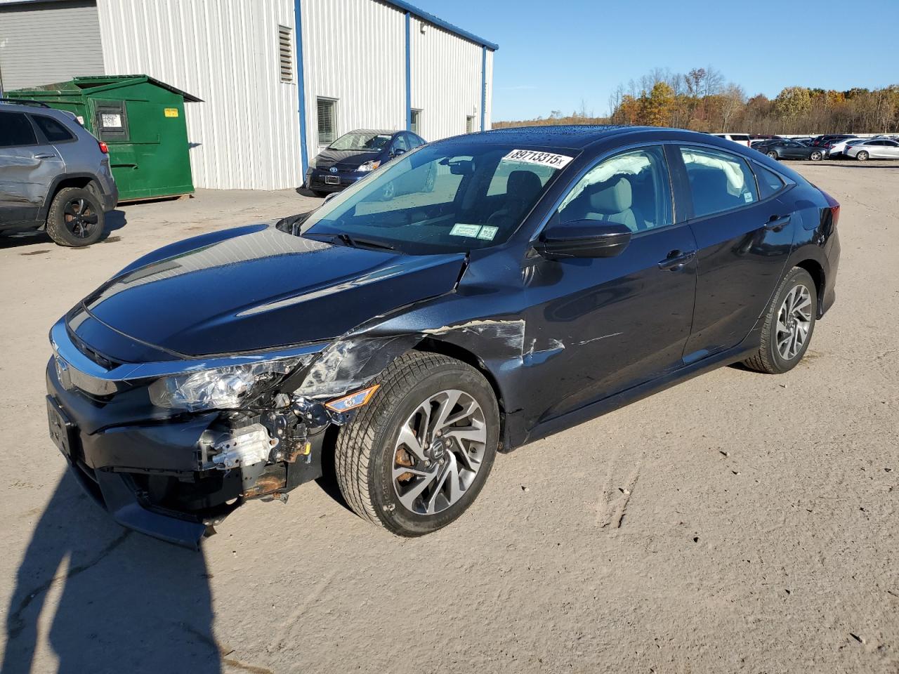 Lot #3283623981 2017 HONDA CIVIC EX