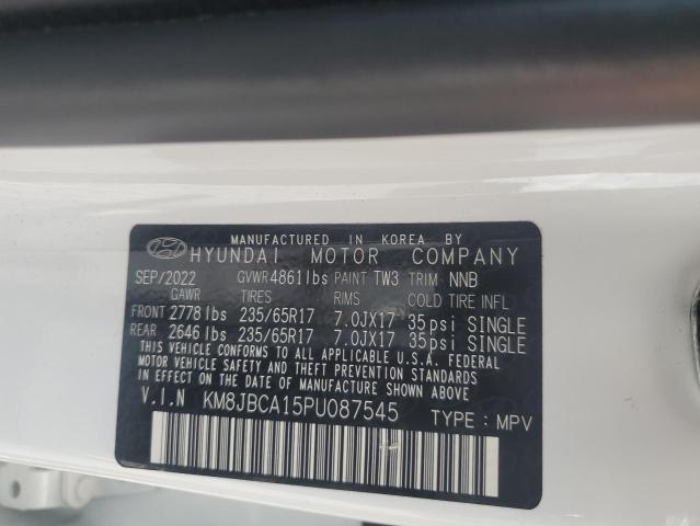 2023 HYUNDAI TUCSON BLU - KM8JBCA15PU087545