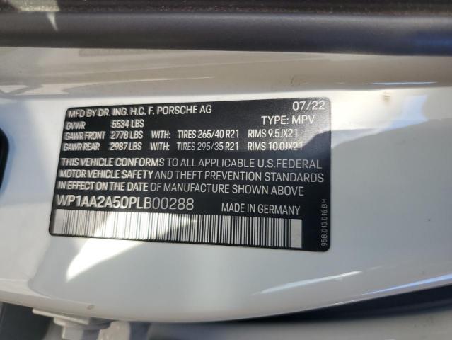 2023 PORSCHE MACAN BASE - WP1AA2A50PLB00288