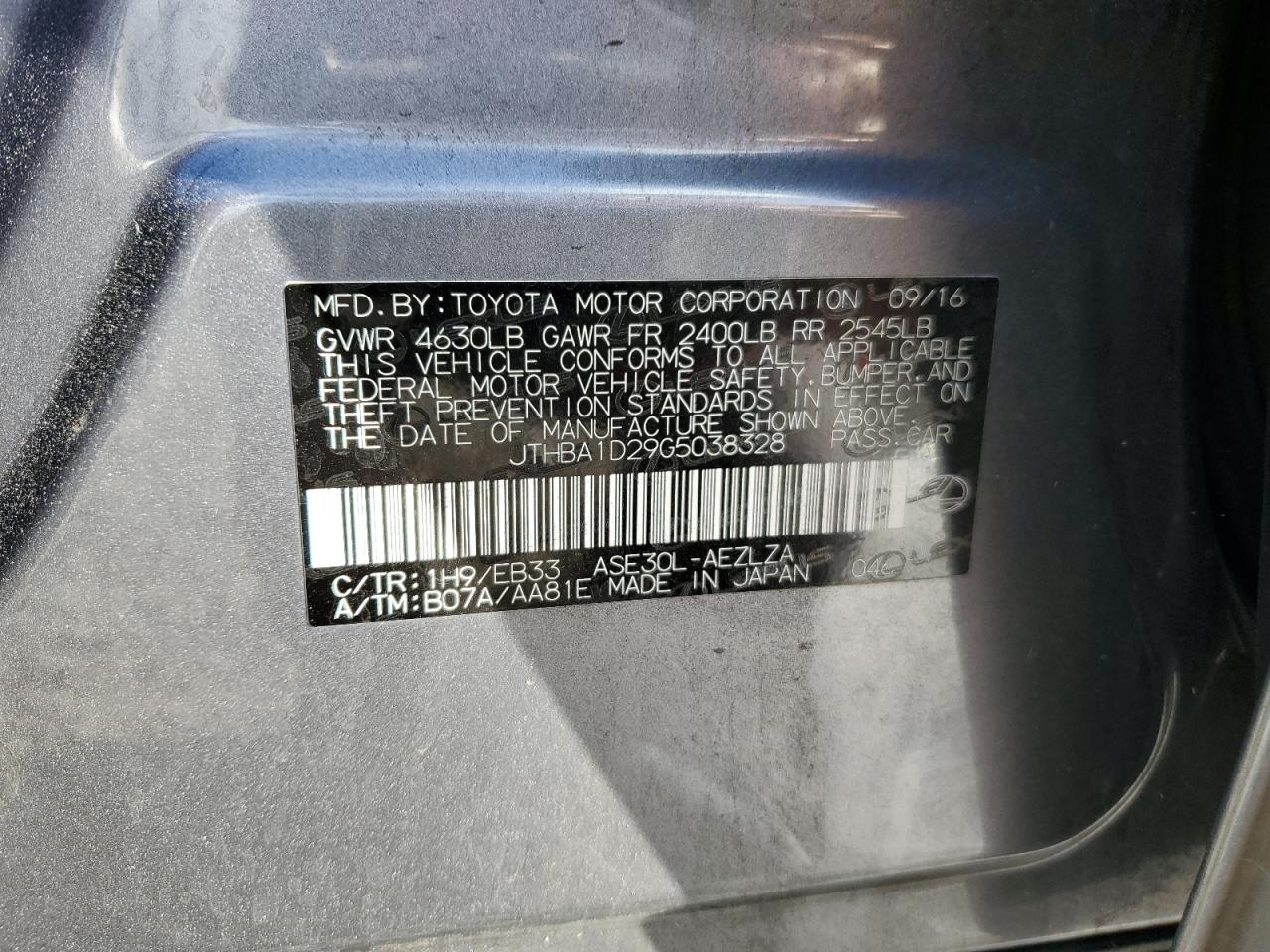 LEXUS IS 200T