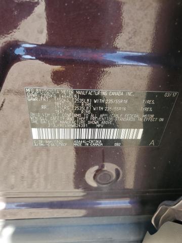 2017 TOYOTA RAV4 SE - 2T3JFREVXHW624391