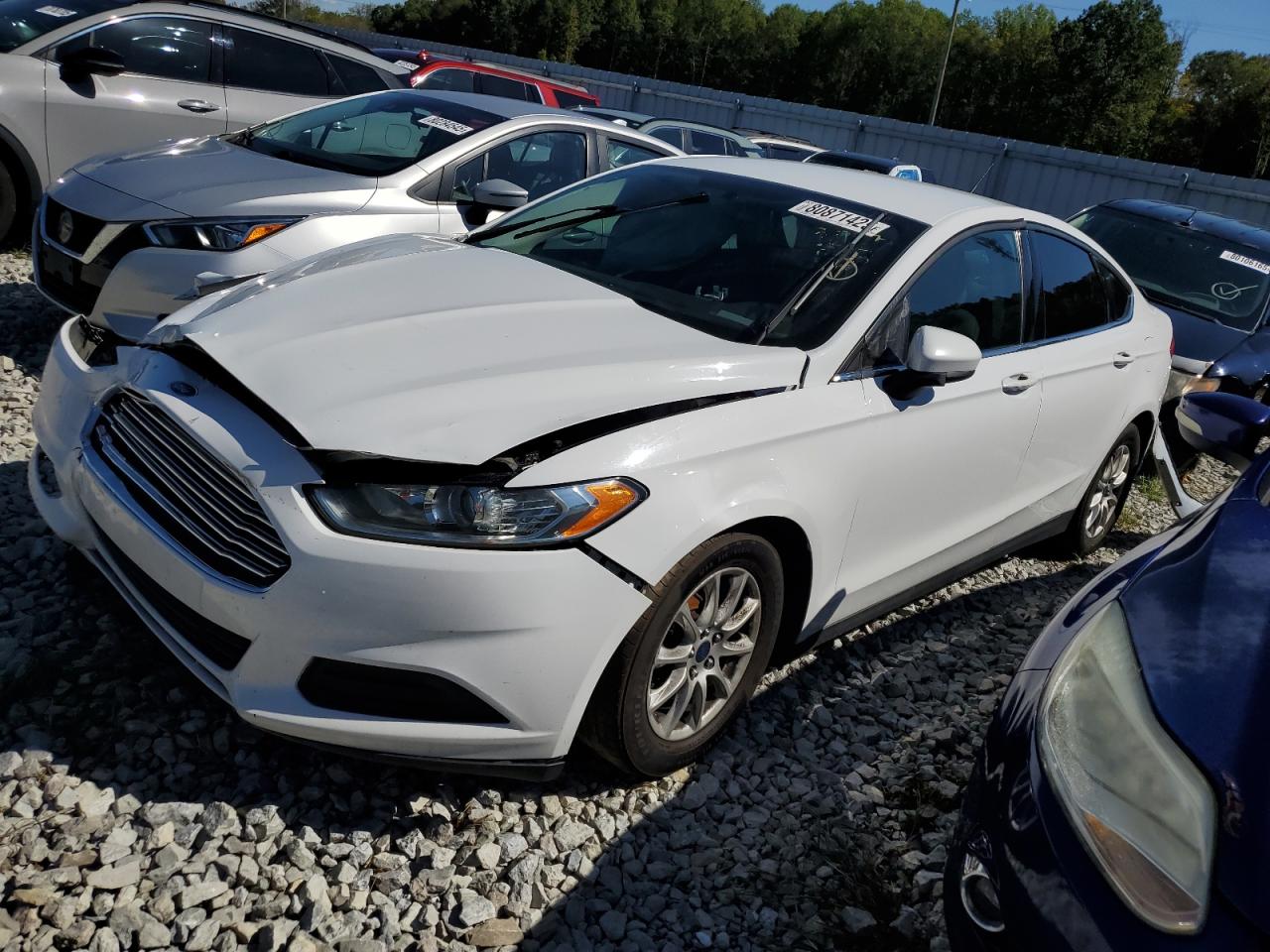 Lot #3264634912 2016 FORD FUSION S