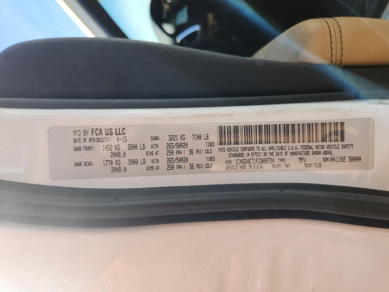 DODGE DURANGO CITADEL