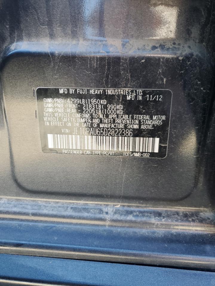 SUBARU IMPREZA SPORT LIMITED