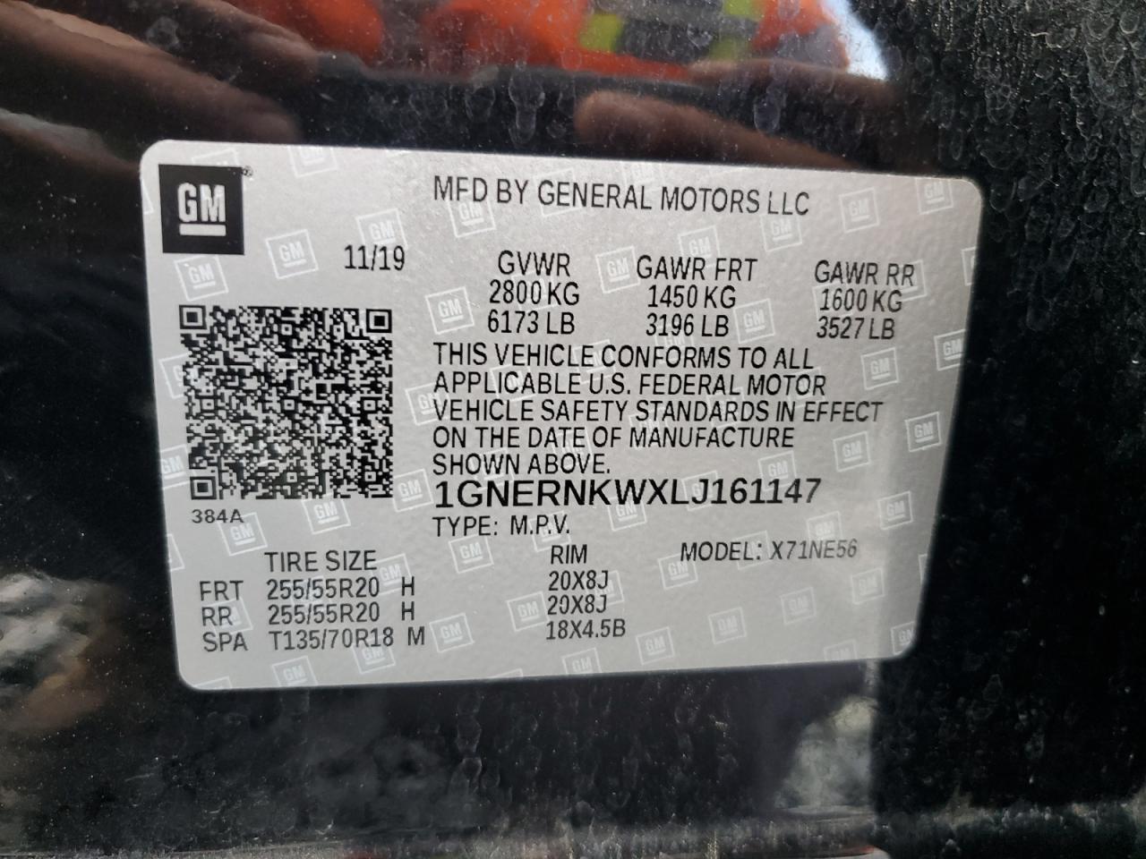 CHEVROLET TRAVERSE HIGH COUNTRY