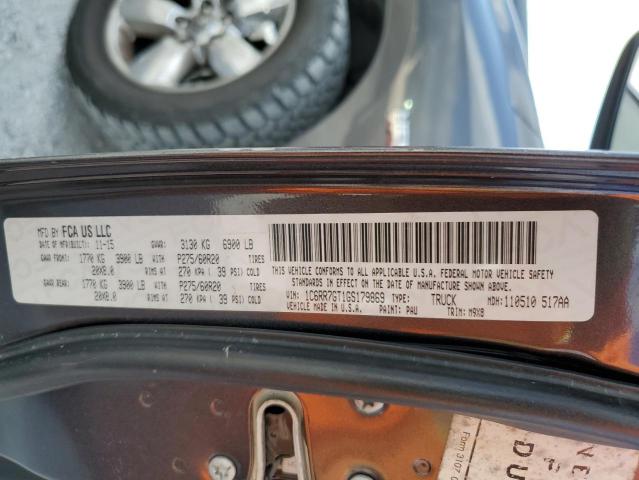 2016 RAM 1500 SLT 1C6RR7GT1GS179869