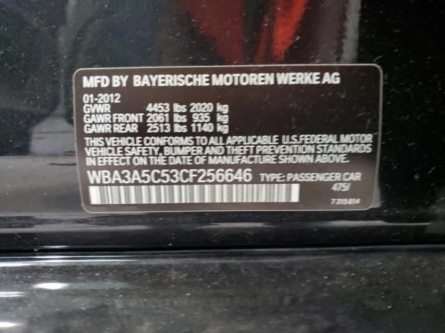 2012 BMW 328 I - WBA3A5C53CF256646