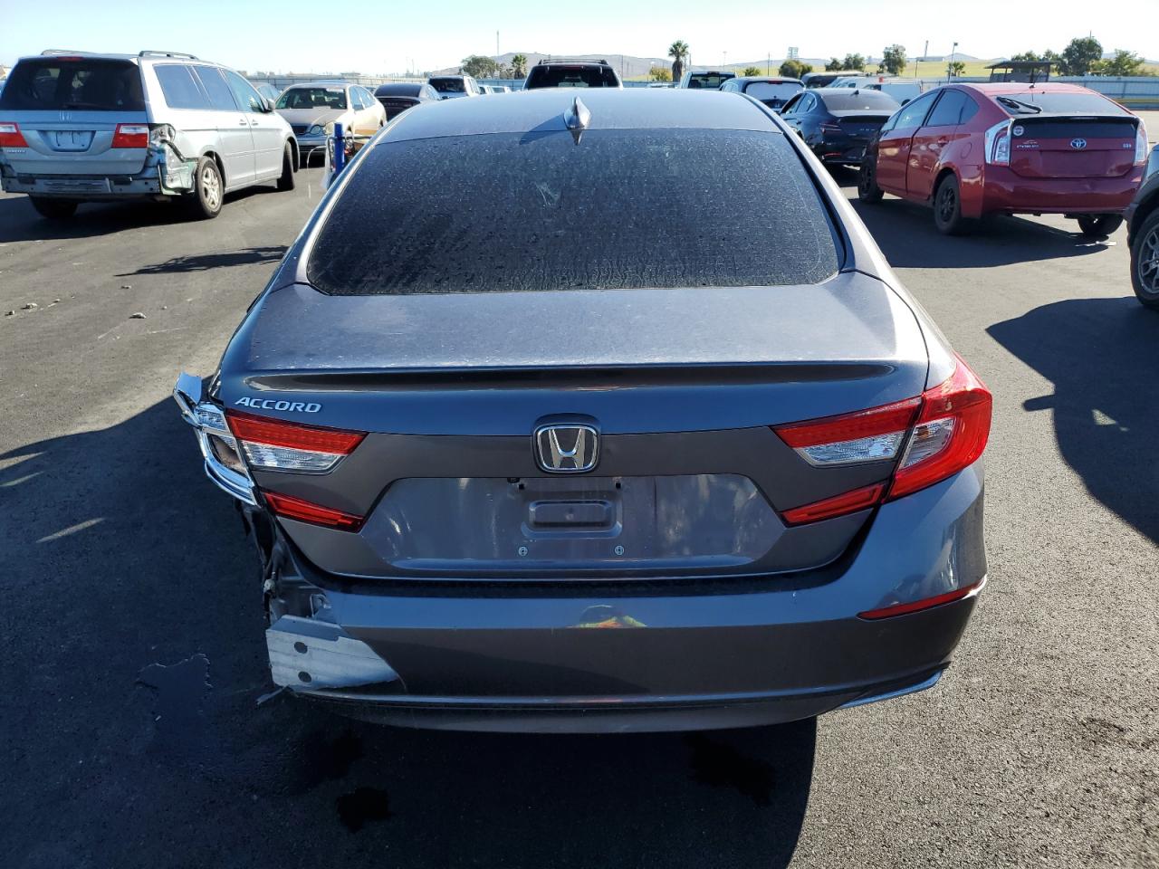 Lot #3302687047 2018 HONDA ACCORD EXL