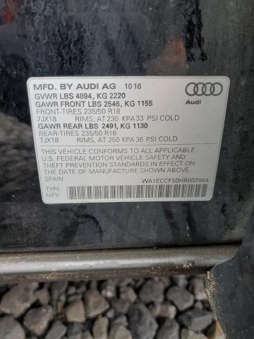 2017 AUDI Q3 PREMIUM #3277064170