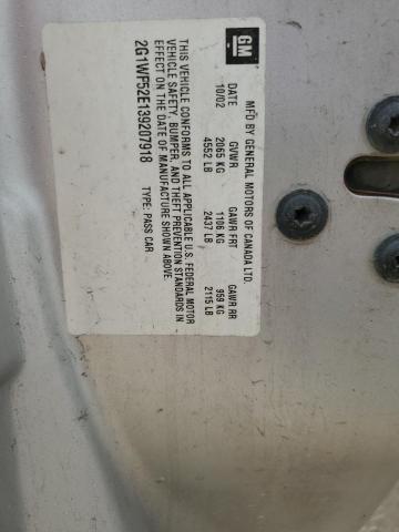 2003 CHEVROLET IMPALA #3282951886