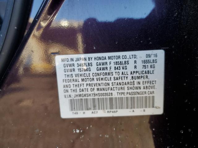 2017 HONDA FIT EX #3296959814