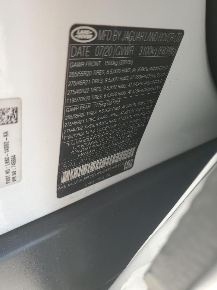 LAND ROVER RANGE ROVER P525 HSE