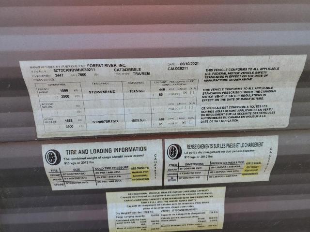 2021 CT 243RBS #3279745943