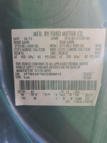 2013 FORD F350 SUPER #3317702077