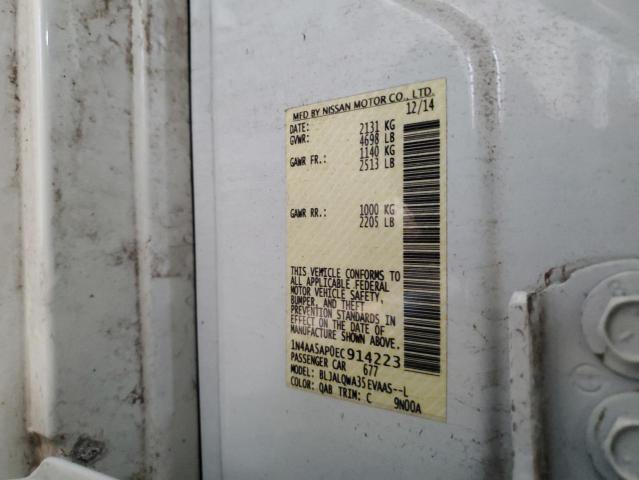 2014 NISSAN MAXIMA S #3303897705