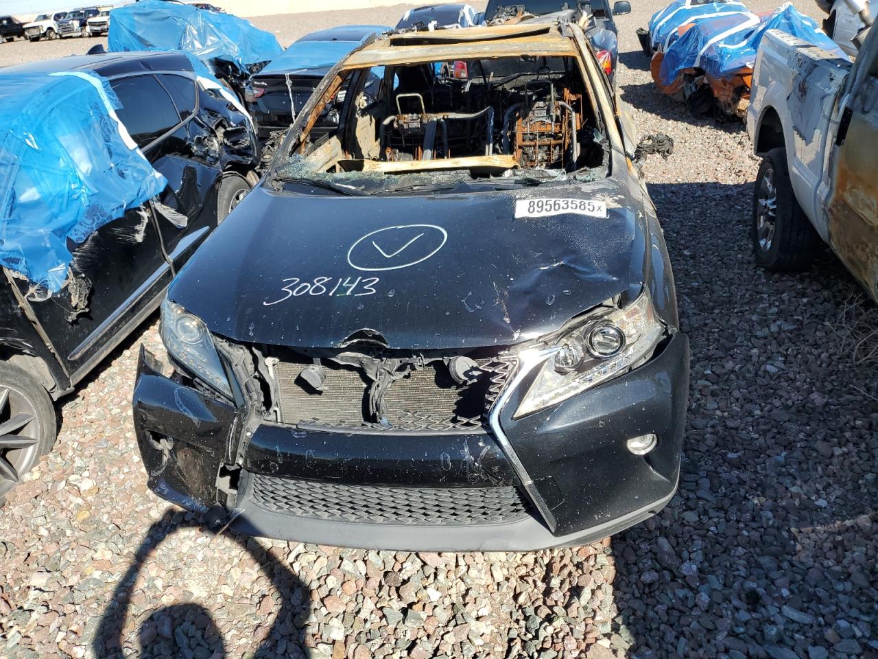 Lot #3309634068 2015 LEXUS RX 350 BAS