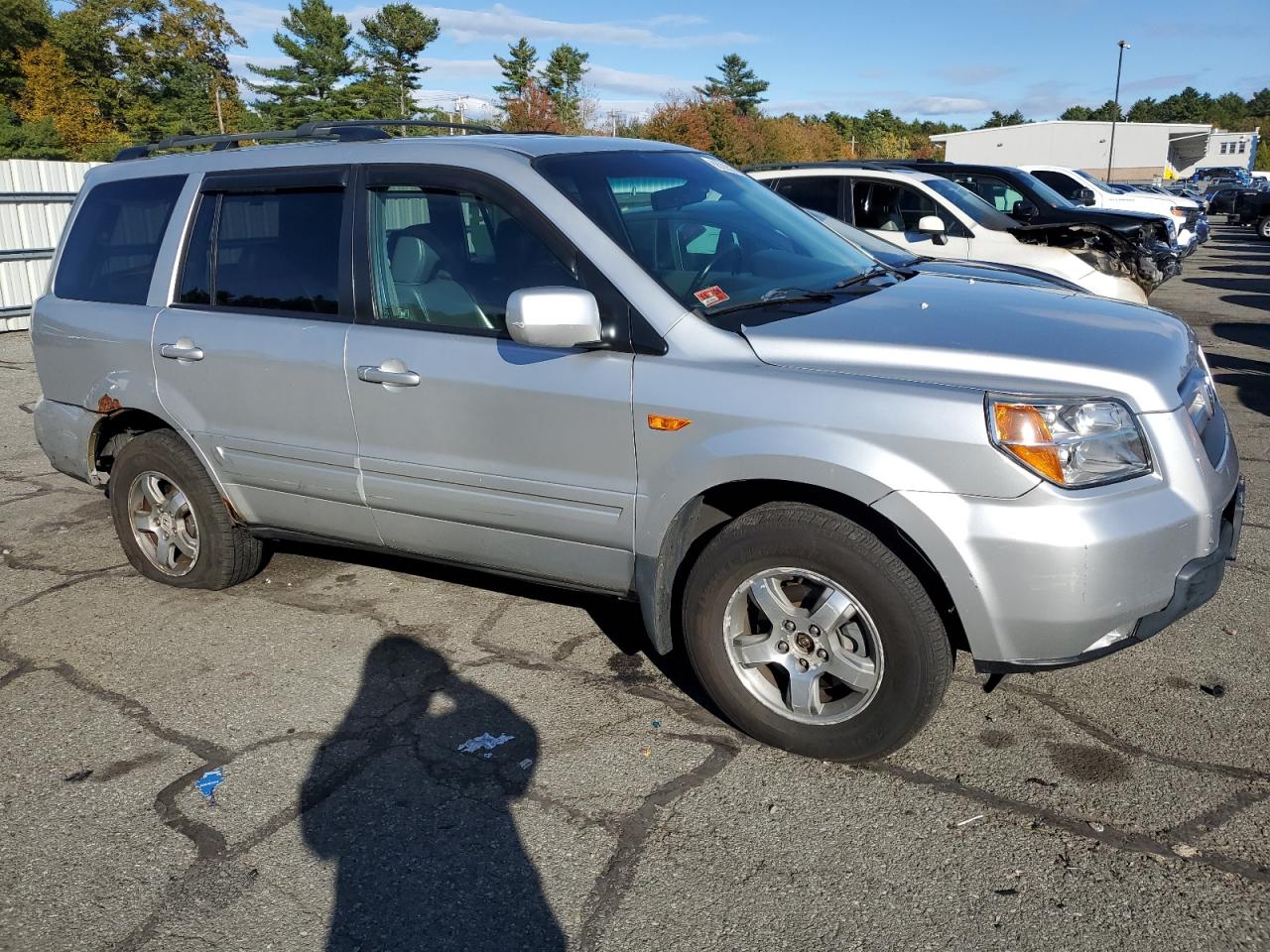 Lot #3266956051 2007 HONDA PILOT EXL