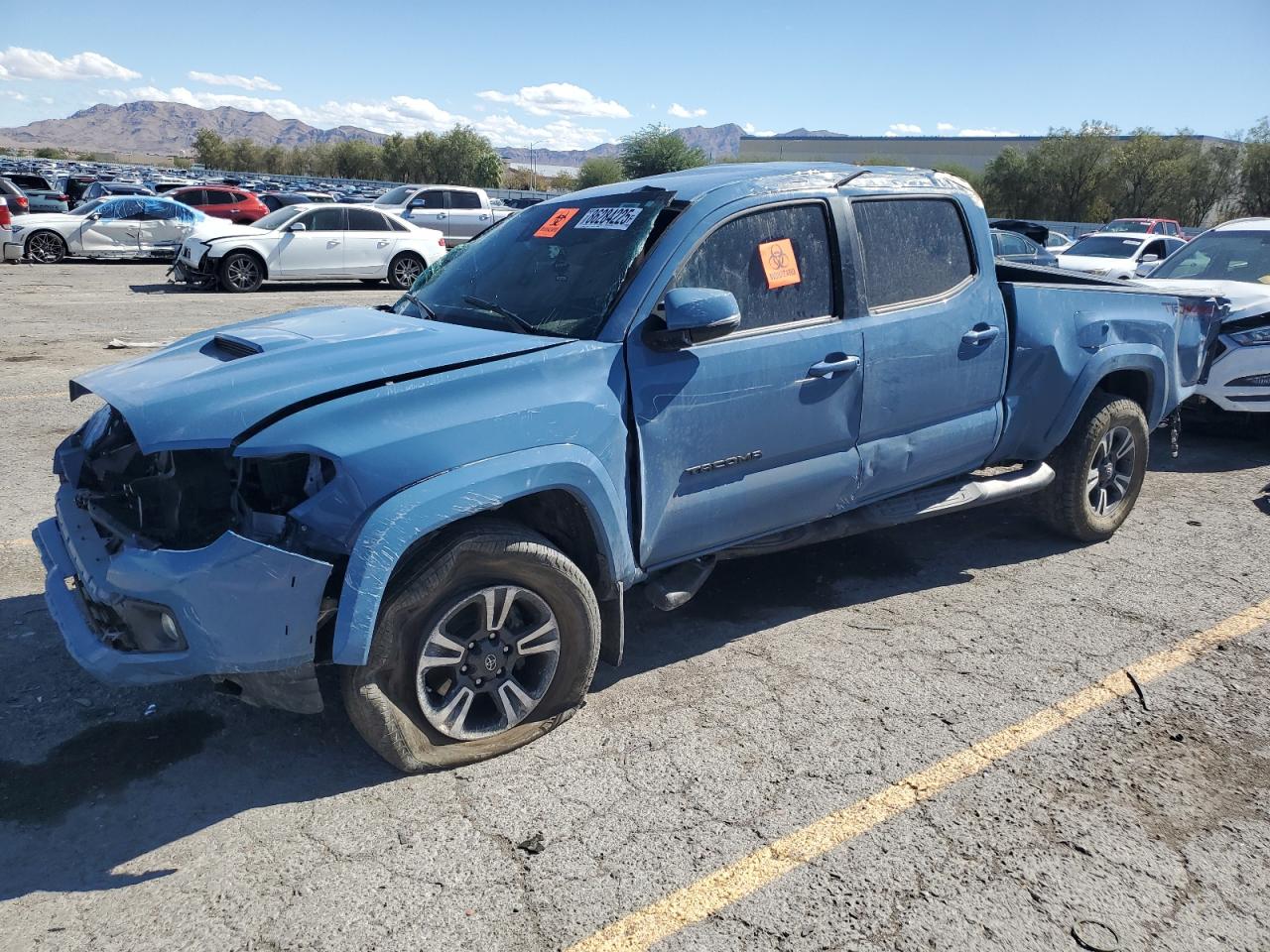 Lot #3296593015 2019 TOYOTA TACOMA DOU