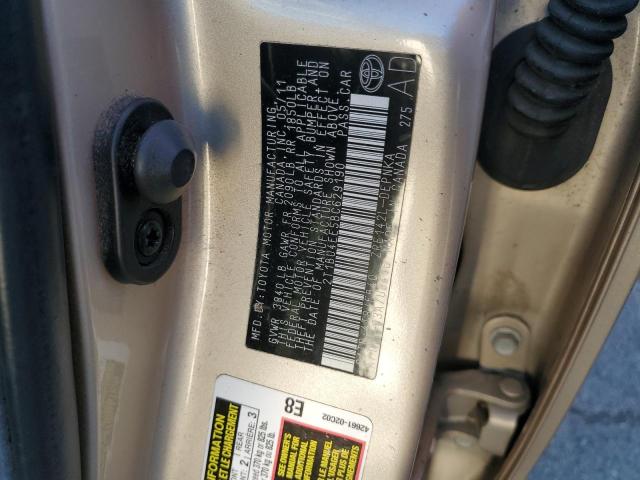 2011 TOYOTA COROLLA BA - 2T1BU4EE5BC629190