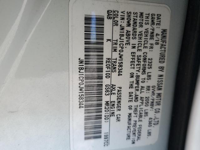 2018 NISSAN ROGUE SPOR - JN1BJ1CP0JW158344