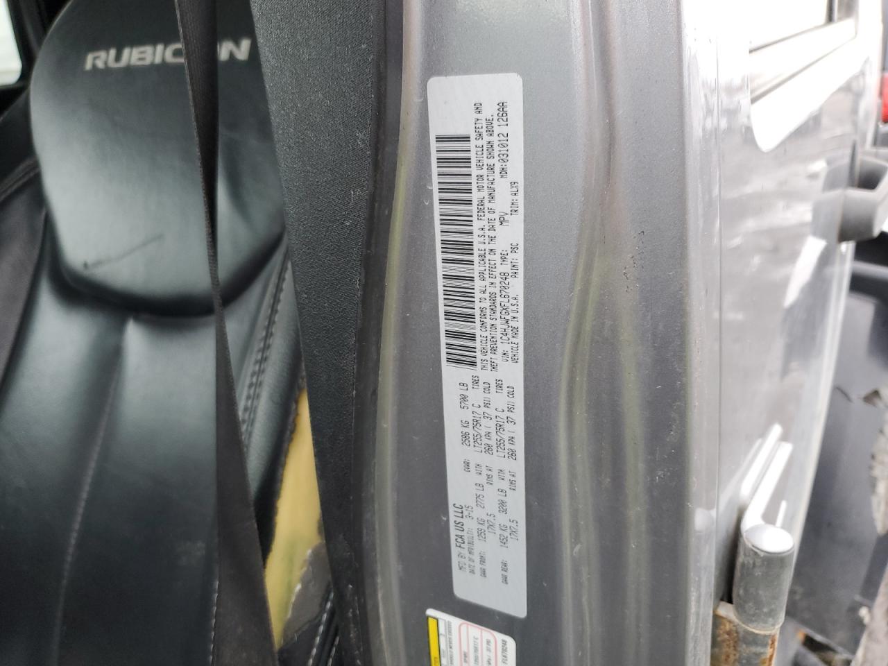 JEEP WRANGLER RUBICON