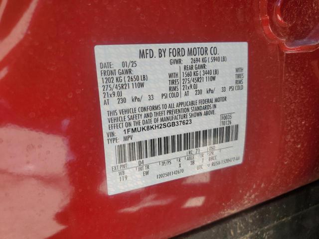 2025 FORD EXPLORER S - 1FMUK8KH2SGB37623