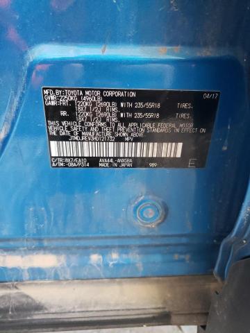 2017 TOYOTA RAV4 HV LIMITED JTMDJREV3HD121732