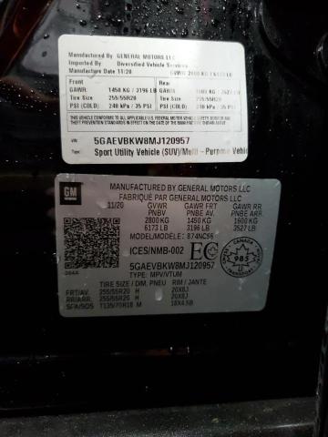 2021 BUICK ENCLAVE PR #3281597442