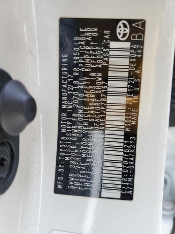 2018 TOYOTA COROLLA LE - 5YFBPRHE1JP787167