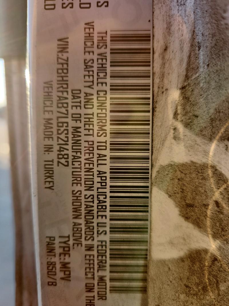 2020 RAM PROMASTER #3301881425