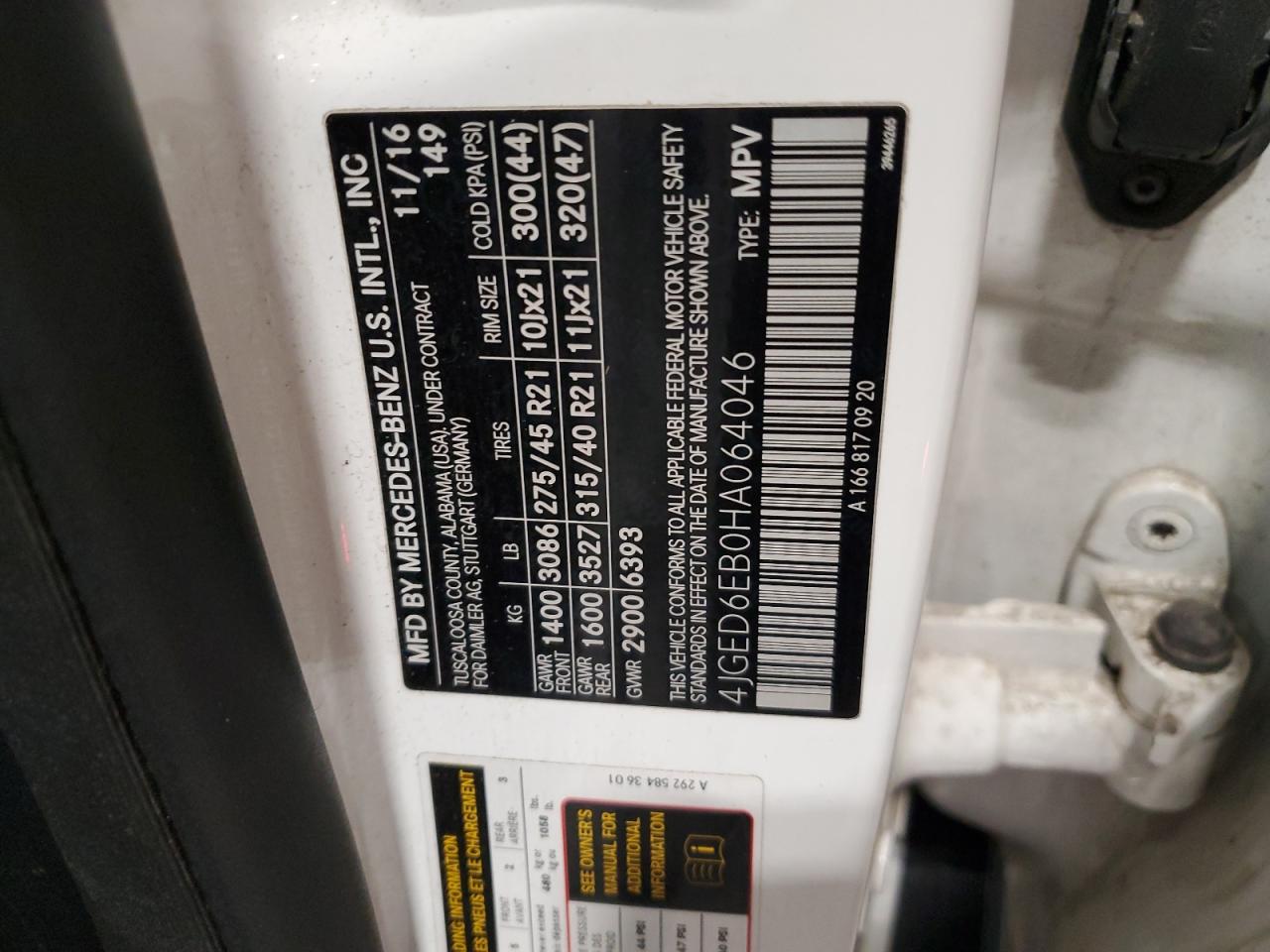 MERCEDES-BENZ GLE-CLASS 43 AMG