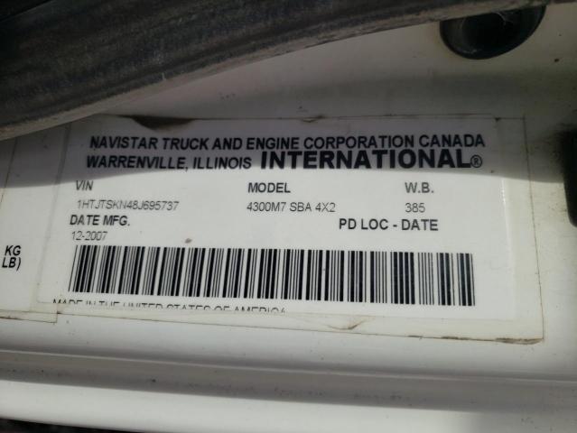 2008 INTERNATIONAL 4300 #3296319488