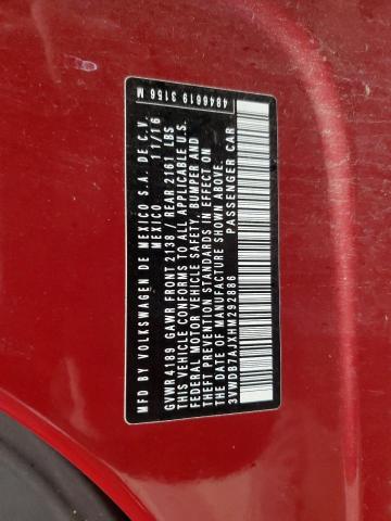 2017 VOLKSWAGEN JETTA SE - 3VWDB7AJXHM292886